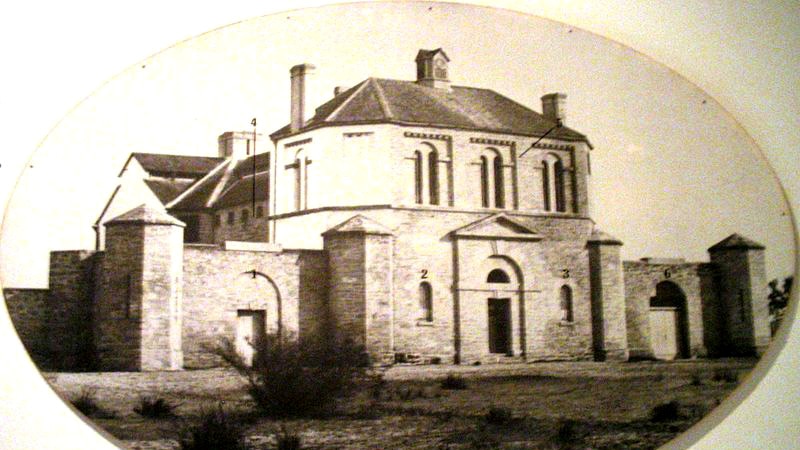 Perth Gaol in the 1860s.