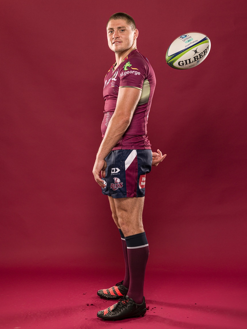 James O'Connor of the Queensland Reds poses for a promotional photo