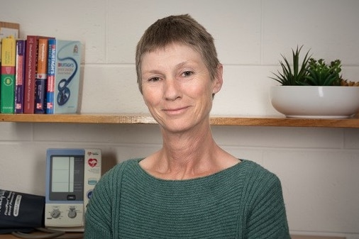 Dr Suzy Baudoeuf pictured in her consulting room.