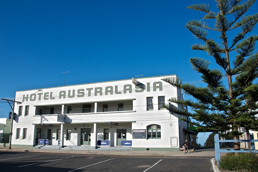 The Hotel Australasia in Eden today