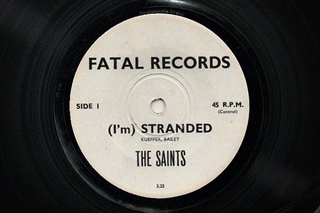 Vinyl record with label.