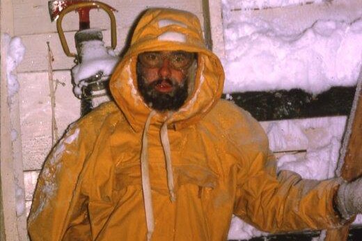 Noel Barrett spent two winters working in Antarctica.