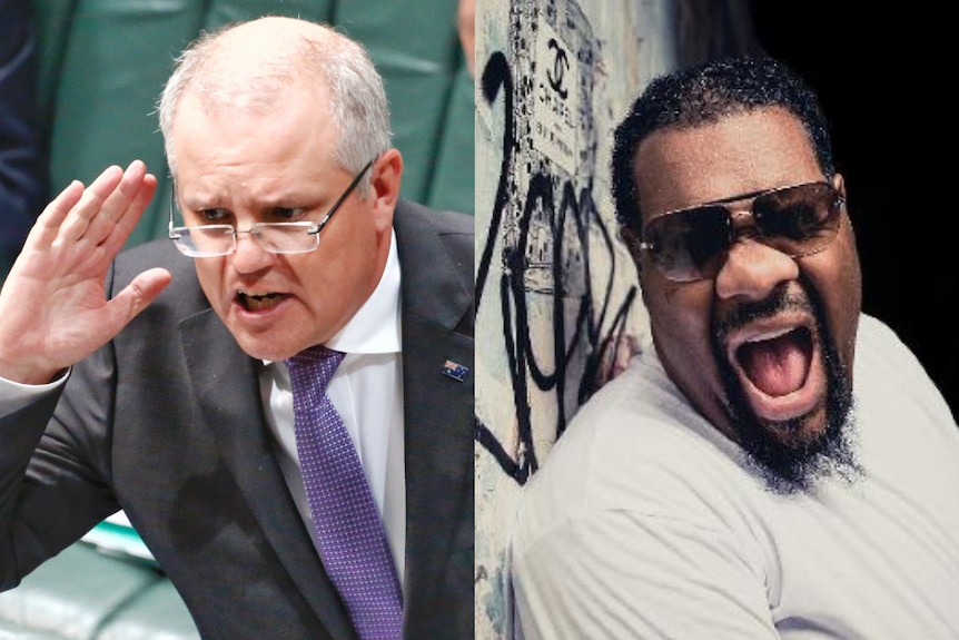 Scott Morrison Fatman Scoop composite