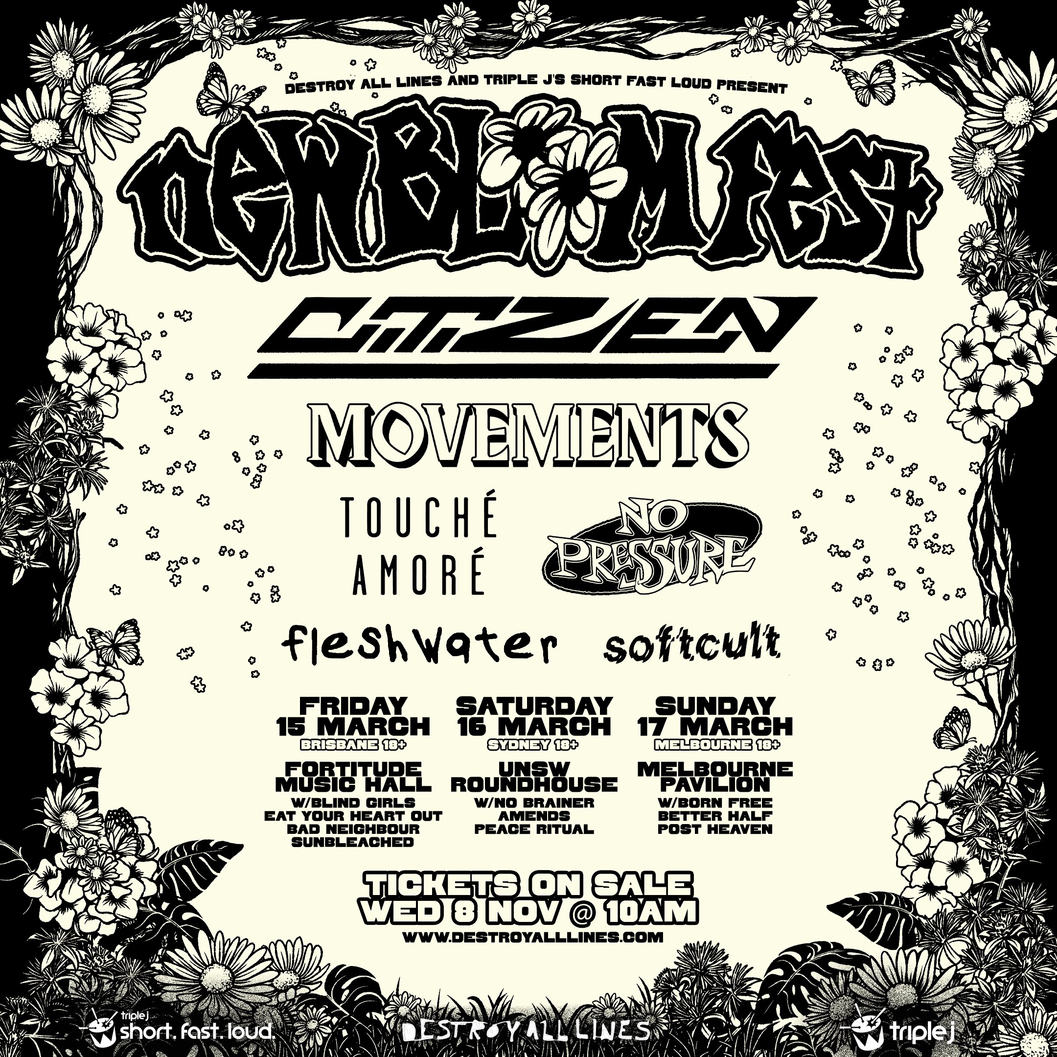 New Bloom Fest taps Citizen, Movements, Touche Amore and more for debut