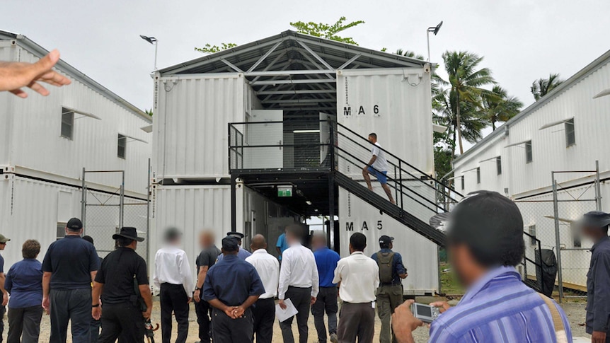 Bravo compound in Manus Island detention centre
