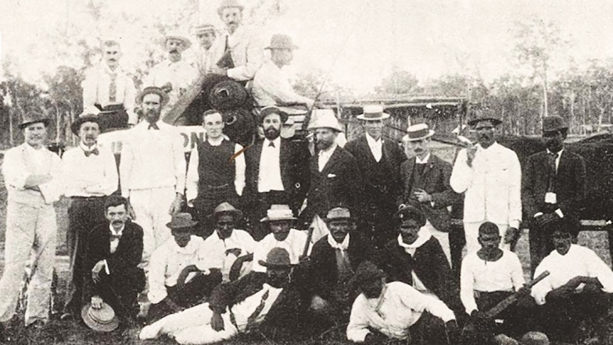 A 1910 cricket match at Deebing Creek Aboriginal Station