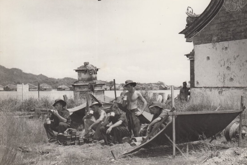 Roy Crossley World War 2 Brunei, 1945