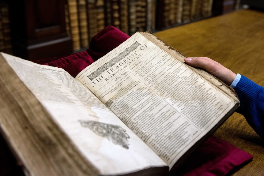The First Folio contains a collection of some of Shakespeare's plays