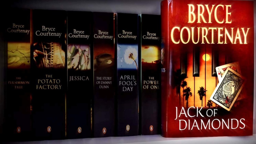 A selection of Bryce Courtenay's novels
