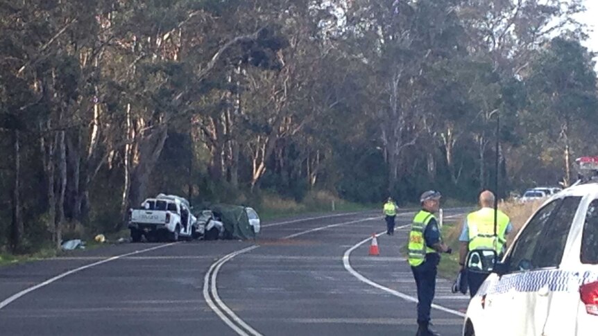 Fatal crash at Oran Park in Sydney's west