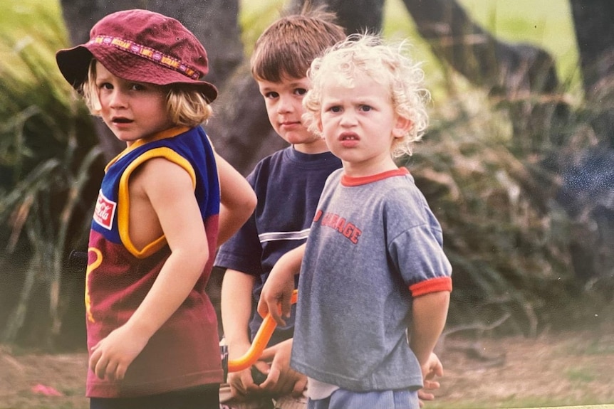 Young photo of AFLW player in Brisbane Lions jersey