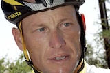 Cyclist Lance Armstrong ahead of the 2009 Tour Down Under