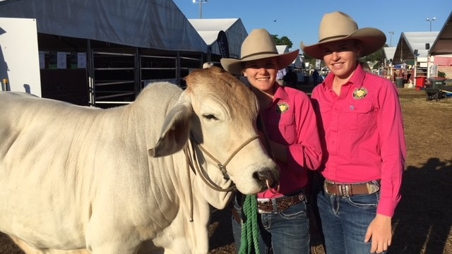 Lucy Brown and Kacey Davies from Rockhampton Girls Grammar