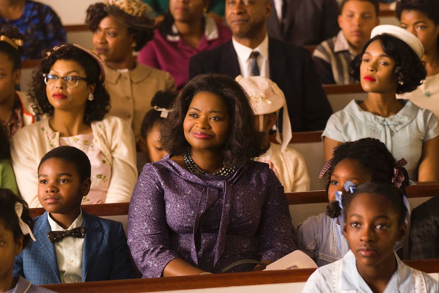 Actress Octavia Lenora Spencer in a scene from Hidden Figures.