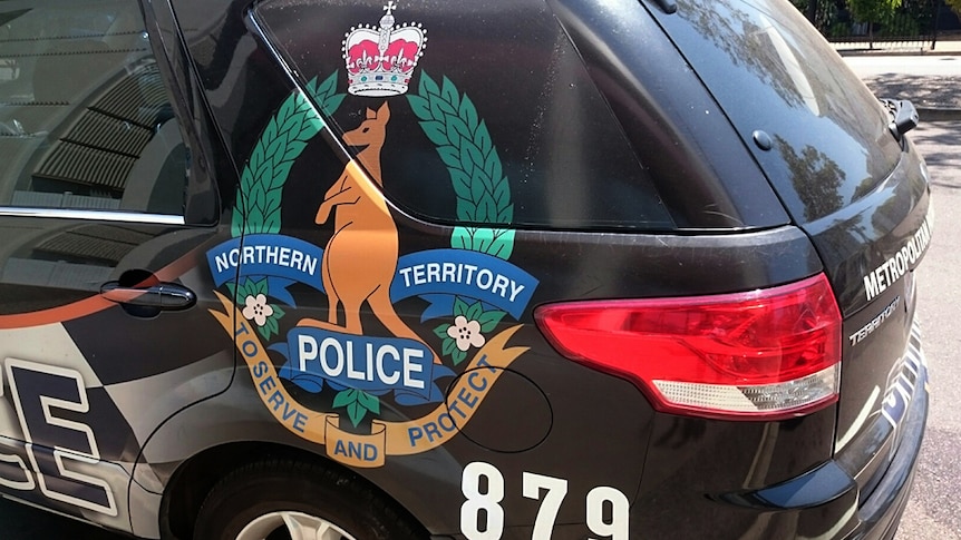 A Northern Territory Police vehicle