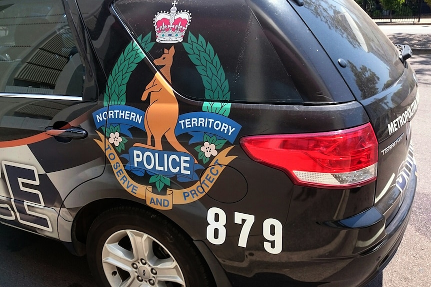 A Northern Territory Police vehicle