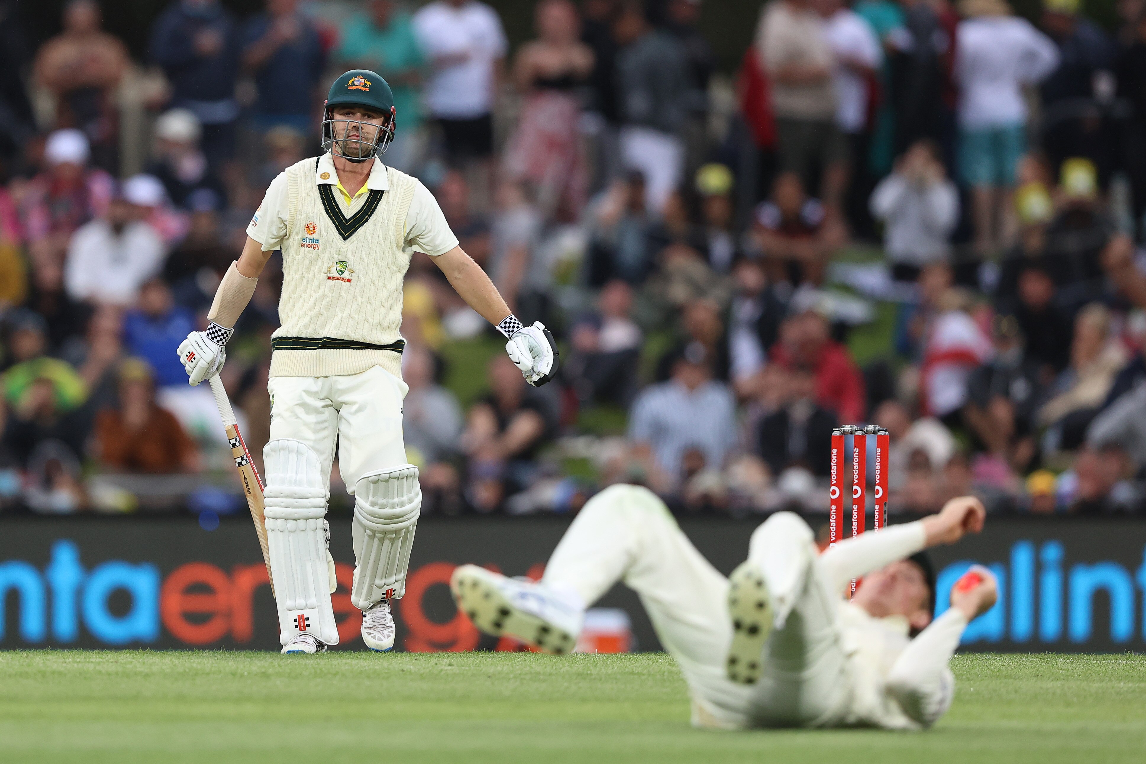 With a flash of his bat, Head sends fragile England toppling again