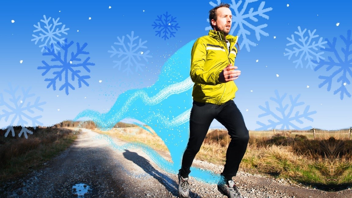 jogging with a cold