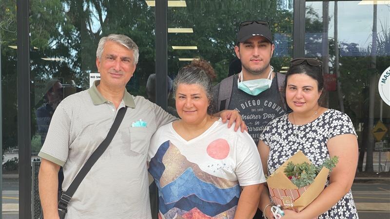 Reza Golmohamadian and family
