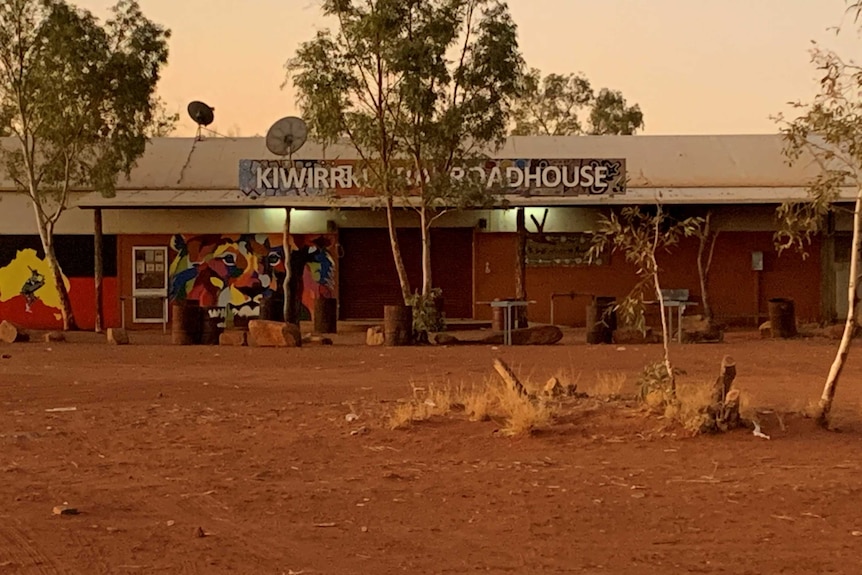 A remote roadhouse in Western Australia