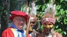 Former VC at Unitech in PNG, Albert Schram