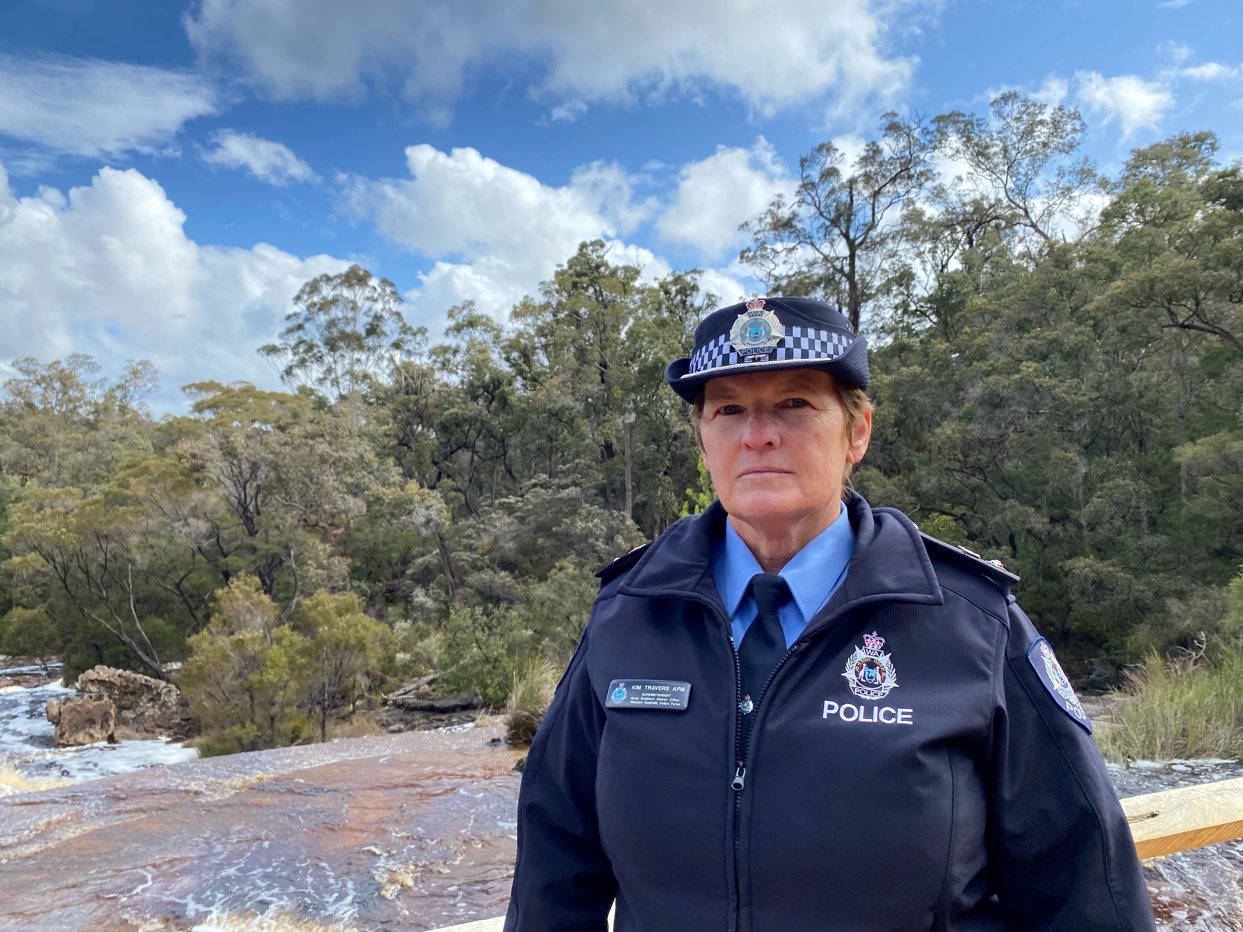 Great Southern Police District Superintendent Kim Travers.