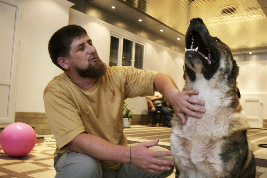 Ramzan Kadyrov in 2005