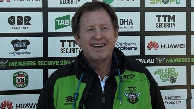 Peter Mulholland was regarded as one of the great talent scouts in the NRL.(Twitter: Canberra Raiders)
