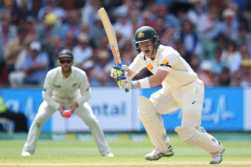 Peter Nevill plays a shot