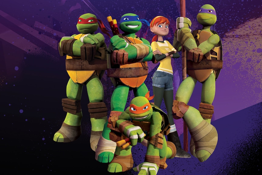 Still from Teenage Mutant Ninja Turtles in story about remakes of children's classics.