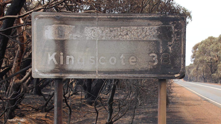 Kingscote sign