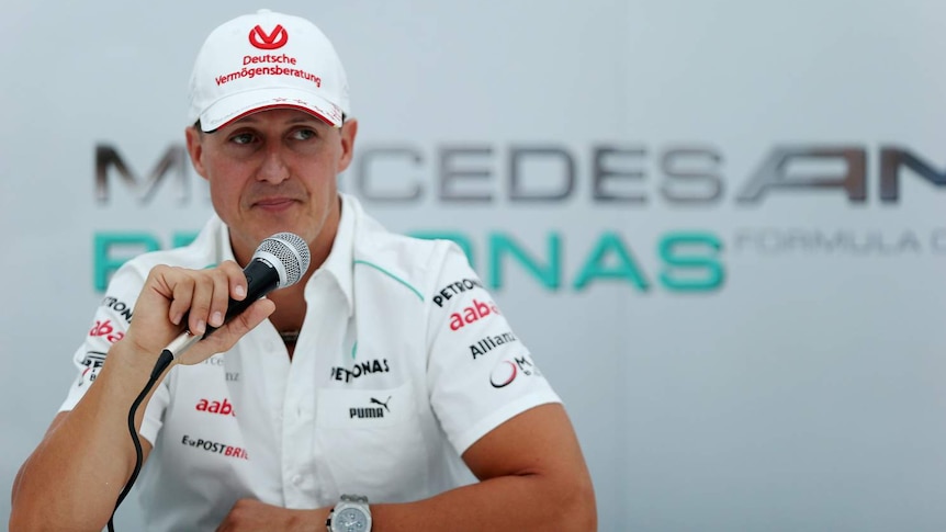 Michael Schumacher returned from F1 retirement to drive for Mercedes, only to be outshone by Nico Rosberg.