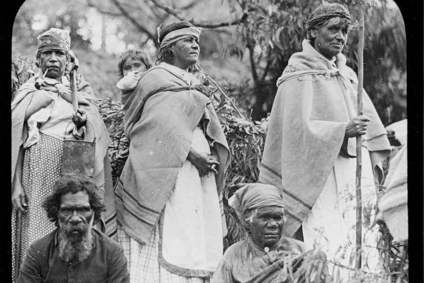 Quandamooka peoples at Myora Mission, North Stradbroke Island