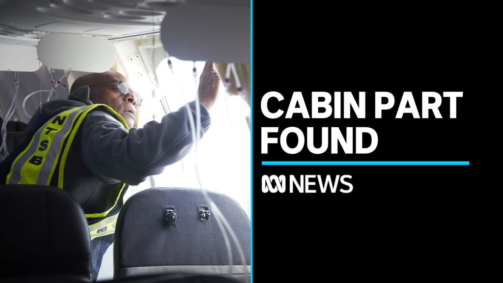 Alaska Airlines plane cabin part found but flight data wiped - ABC News