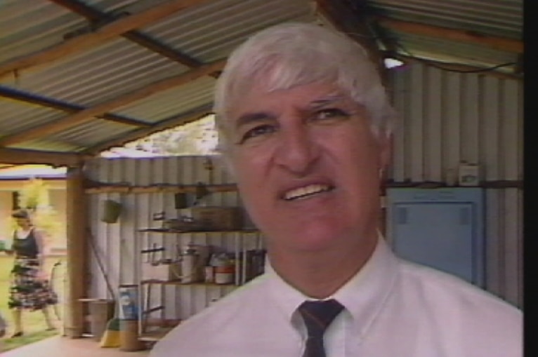 Kennedy MP Bob Katter in the 1980s