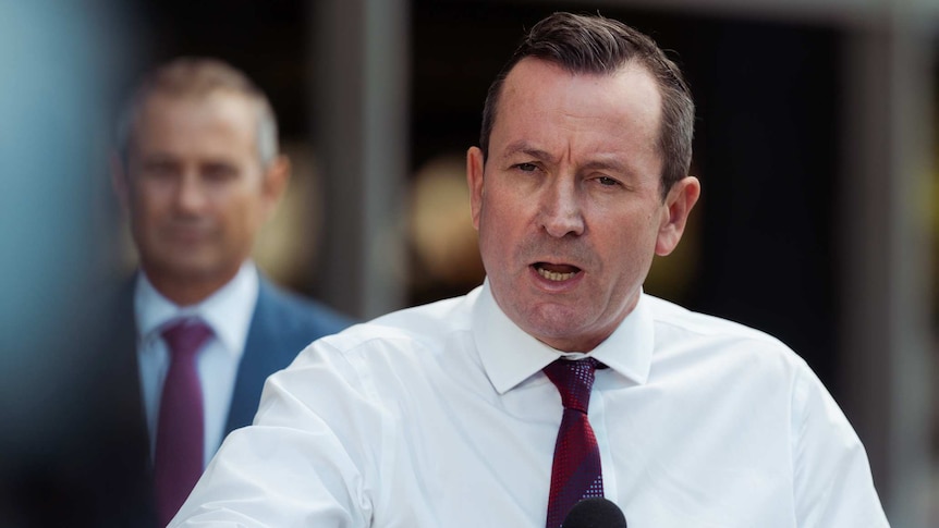 WA Premier Mark McGowan