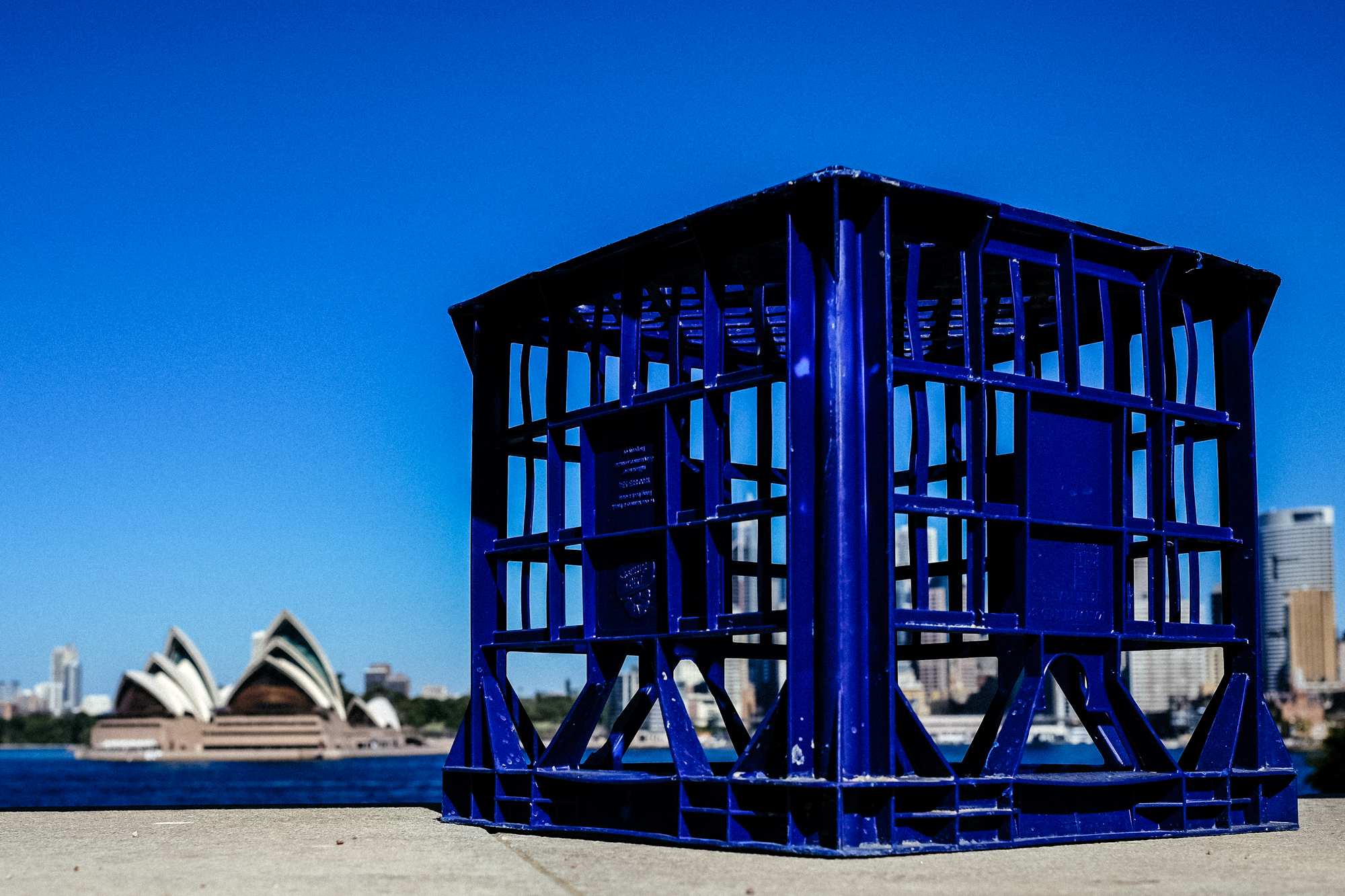 Giant milk crates across Sydney ABC News