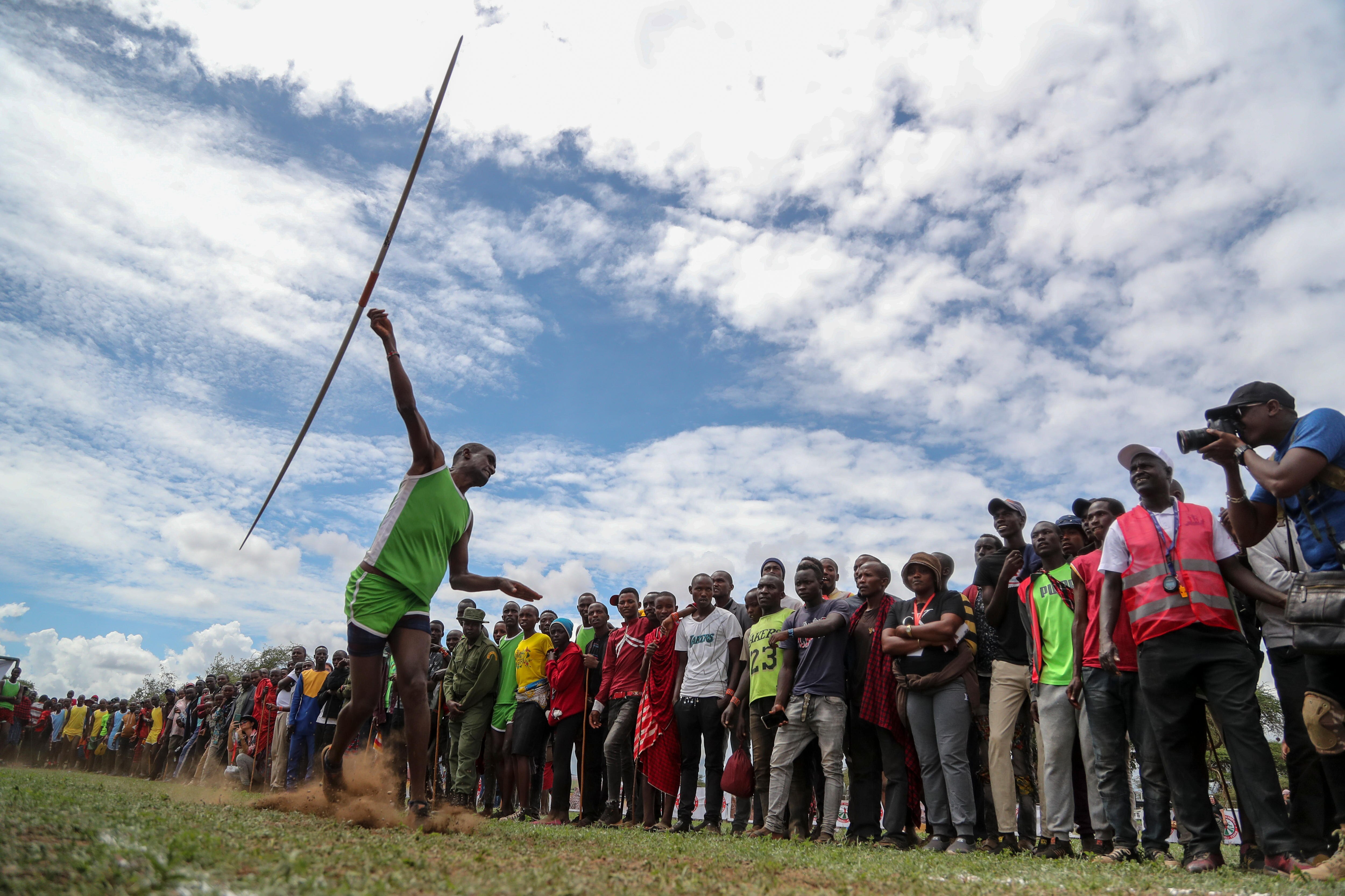 Kenya's Maasai group turn from lionkilling to javelin in local