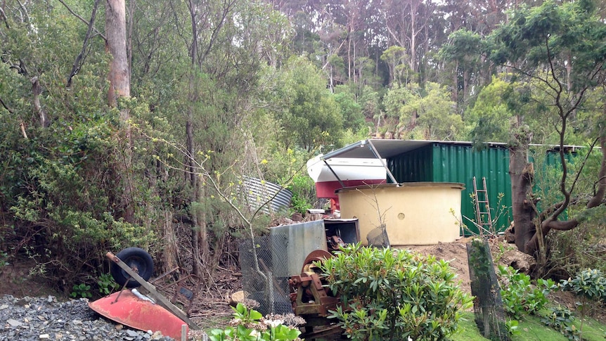 The dwelling at Lottah where a 47-old man lived before allegedly being shot dead by his 65 year old neighbour