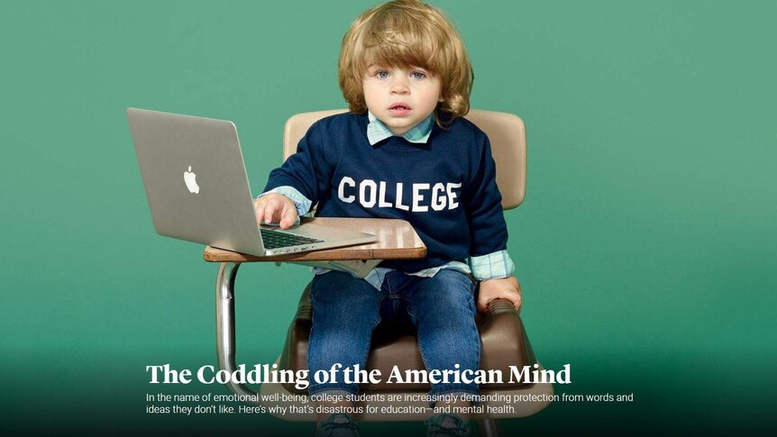 Cover image for The Coddling of the American Mind in The Atlantic magazine
