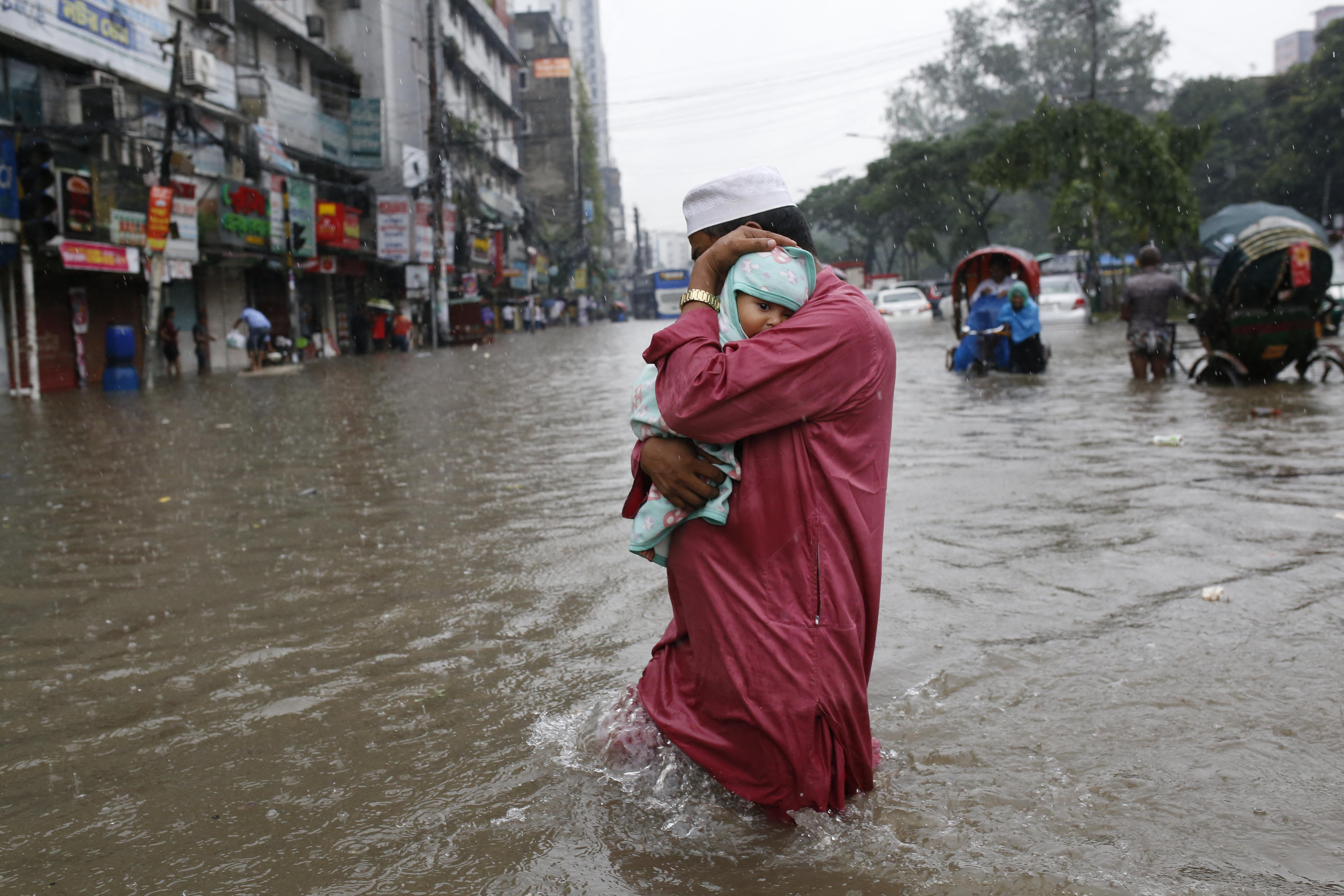 Floods devastate Bangladesh as dozens killed