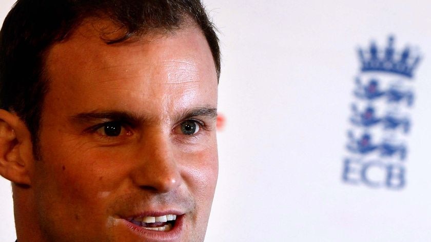 England skipper Andrew Strauss will lead his side into battle on a flat Cardiff pitch.