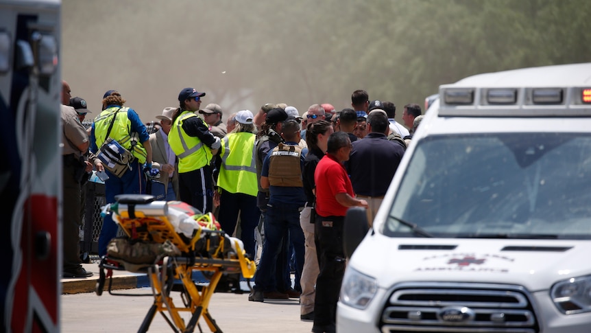 Gunman kills 14 children and teacher at Robb Elementary School in Texas, other children hospitalized