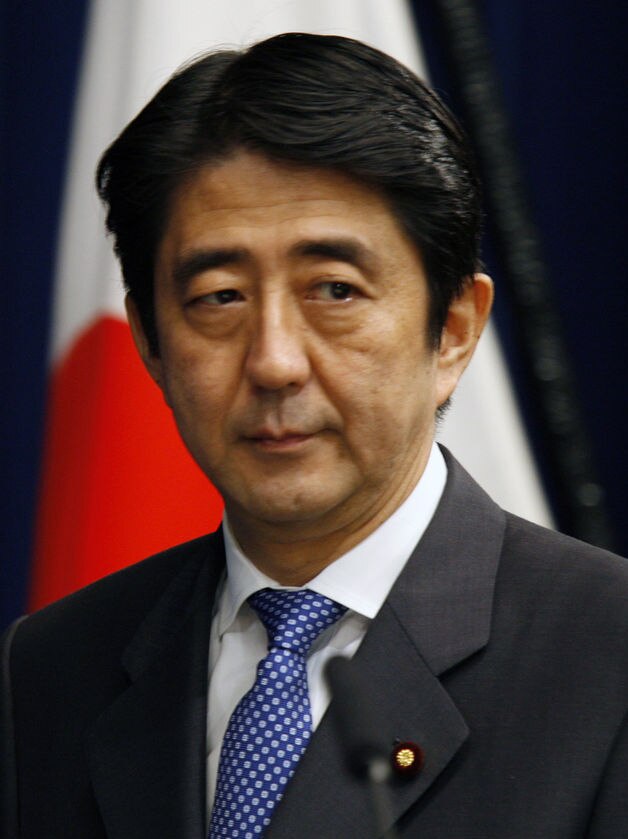 Outgoing Japanese PM Shinzo Abe