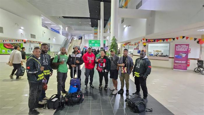 PNG kikboksing tim bung long Australia