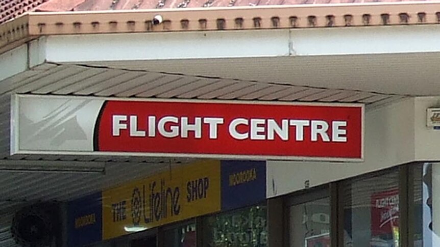Flight Centre sign