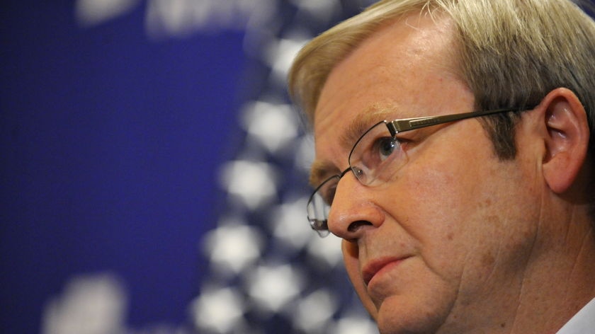 Foreign Affairs Minister Kevin Rudd says he has added a third round of Syrian officials to a list of sanctions.