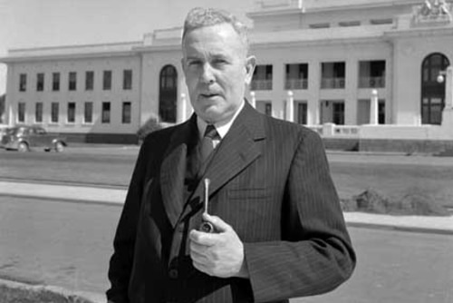 Former prime minister Ben Chifley