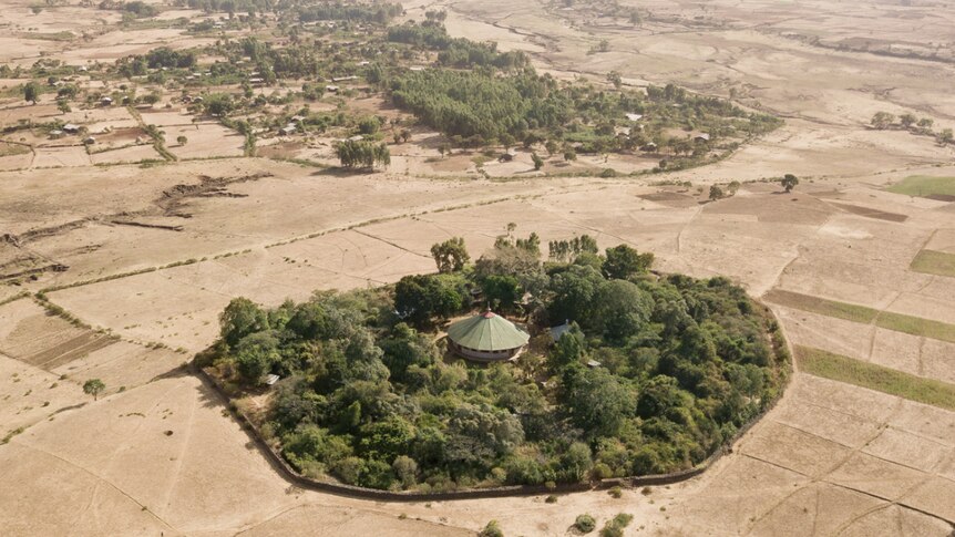 Thousands of local orthodox churches are surrounded by trees in Northern Ethiopia.