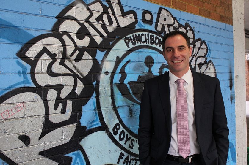 Jihad Dib, Principal of Punchbowl Boys High. Opposition leader John Robertson has nominated him for preselection for the seat of Lakemba in Sydney's west.
